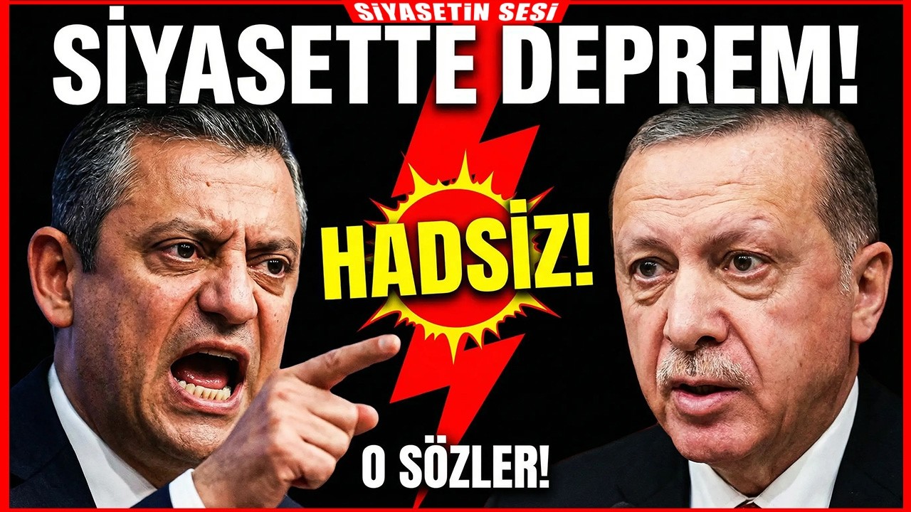 Özgür Özel'den Erdoğan'a Tarihi Hadsiz Çıkışı! Sana Ne Oluyor Be Hadsiz!