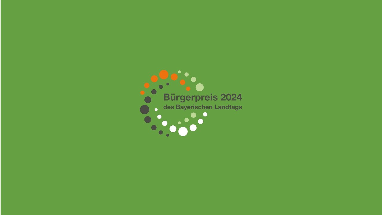 Verleihung des B&uuml;rgerpreises 2024 | Bayerischer Landtag