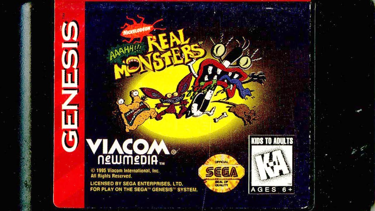 CGR Undertow - AAAHH!!! REAL MONSTERS review for Sega Genesis