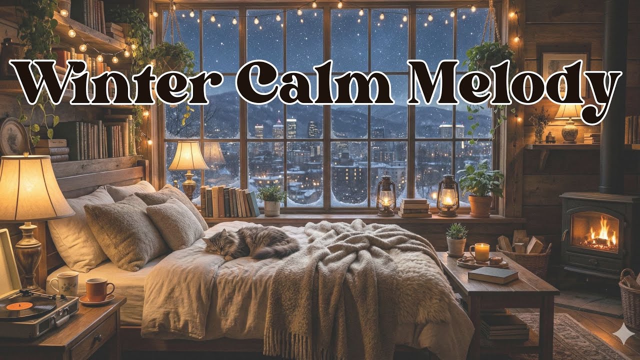 Warm Bedroom Music in Winter 🎧 | Sleep Study Work Music | 冬日助眠音樂