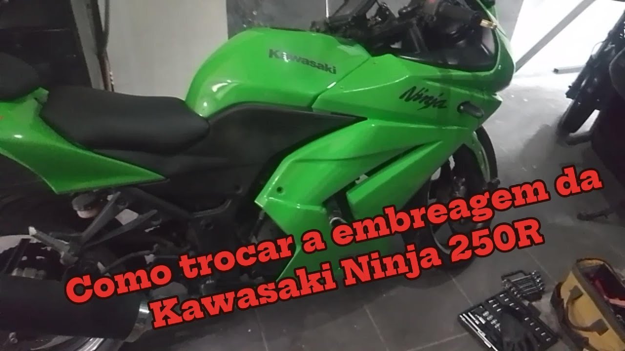 Como trocar a embreagem da kawasaki 250r