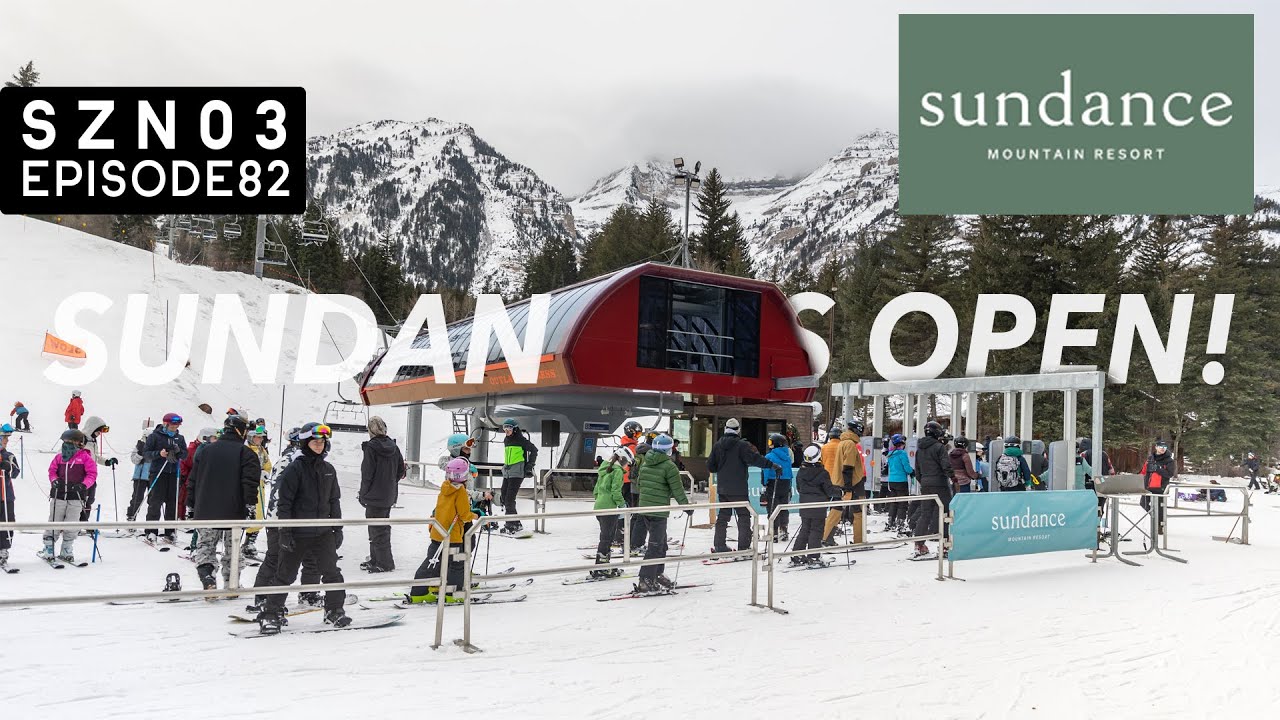 ДЕНЬ ОТКРЫТИЯ в SUNDANCE MOUNTAIN RESORT!