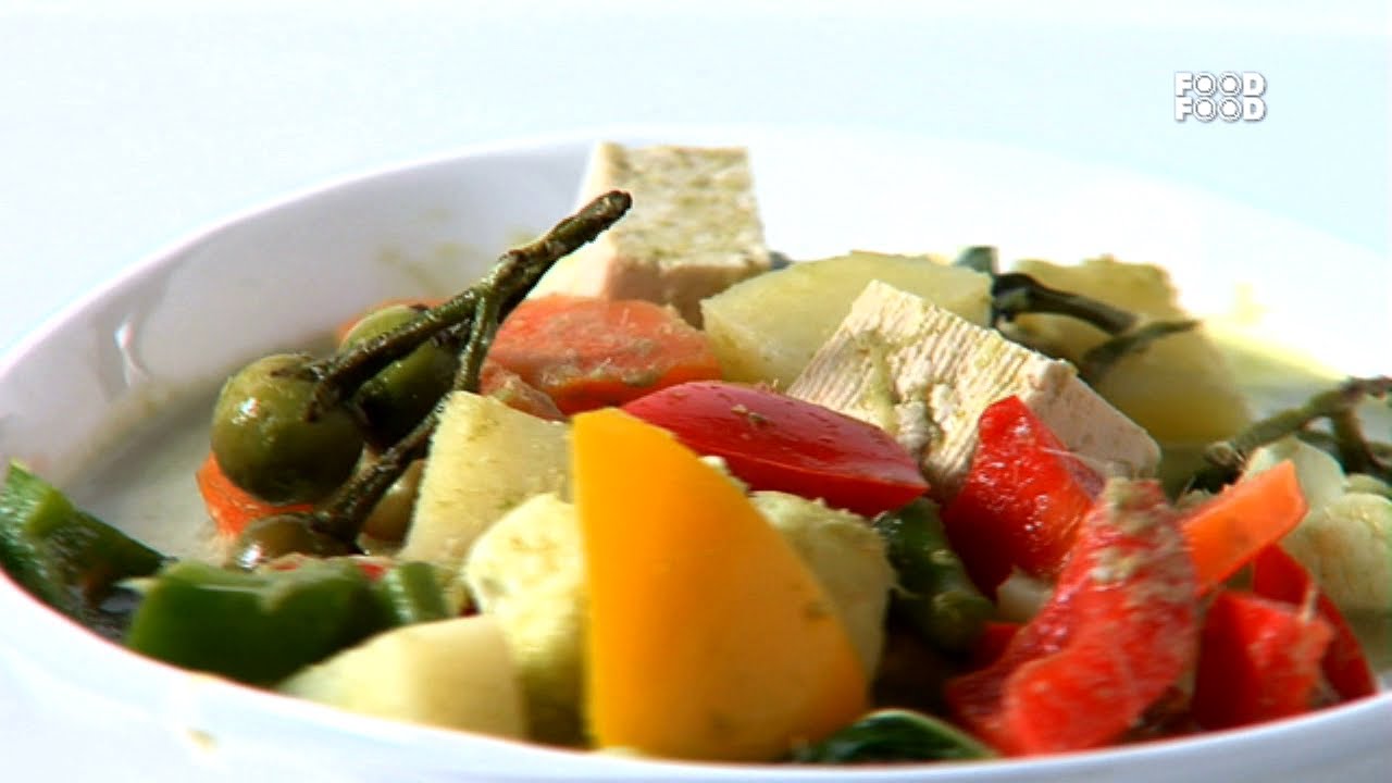 Green Vegetable Curry Thai Style - Sanjeev Kapoor's Kitchen