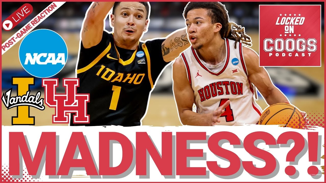 SURVIVE & ADVANCE? Houston, Sampson Hope to Avoid MARCH MADNESS CHAOS vs Idaho Vandals, Rasmussen