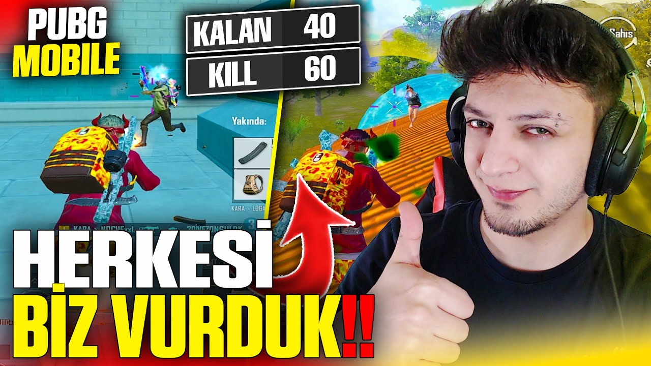 EKİPLE BERABER ERANGELDE KILL REKORU?? 😱 HERKESİ VURDUK!! 😎 PUBG Mobile