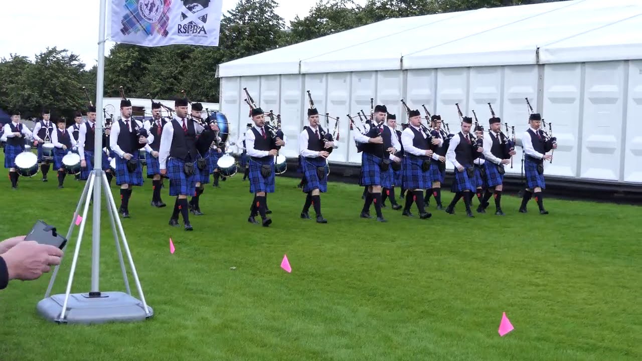 Johnstone Pipe Band - The  World Pipe Band Championships 2019 [4K/UHD]