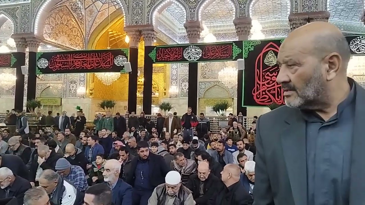 يوم الثلاثاء التوجيهات الدينية من العتبتن (الحسينية و العباسية) المقدستين كربلاء المقدسة عراق 