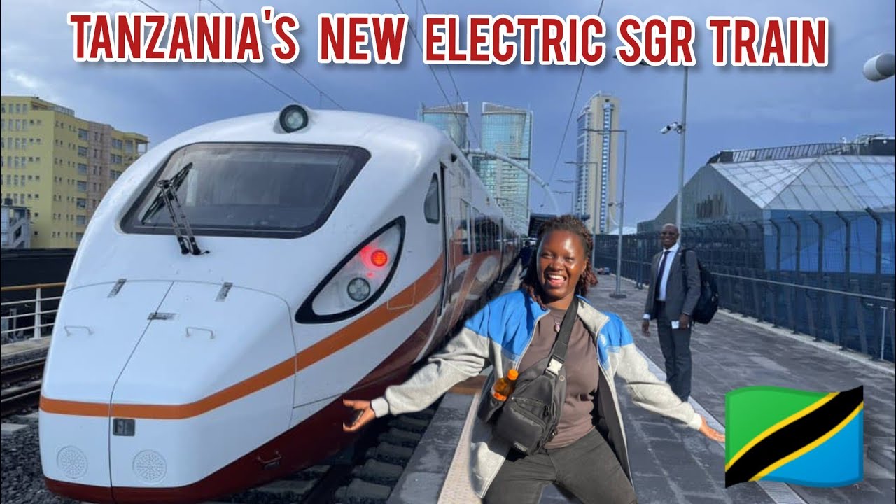 Electric SGR train of Tanzania, First Time Night Experience !! Africa is changing