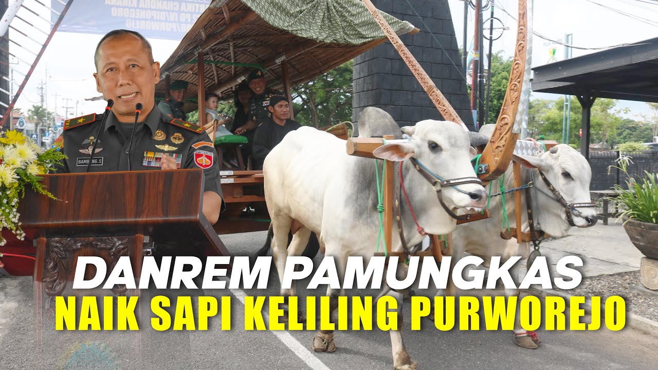DANREM 072 PAMUNGKAS KUNJUNGI KODIM PURWOREJO