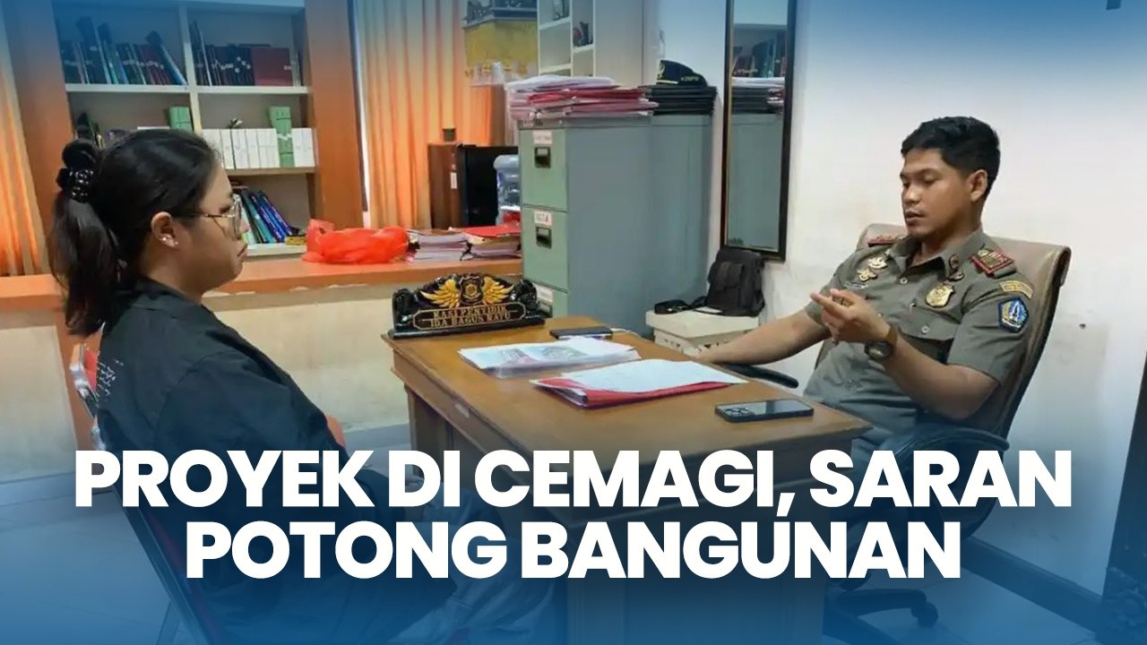 Pasca Ditutup, Satpol PP Badung Sarankan Proyek di Cemagi Potong Bangunan Yang Melanggar
