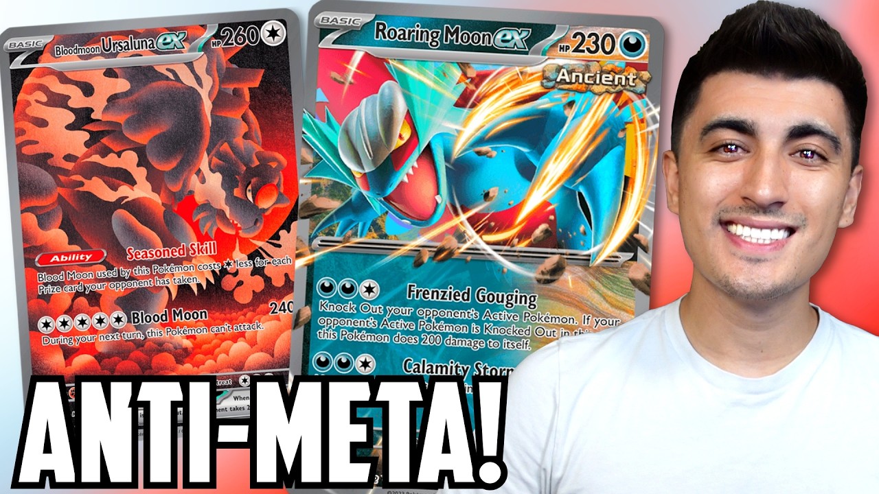 Эта колода Roaring Moon ex играет грязно! (Игровой процесс Pokemon TCG LIVE)