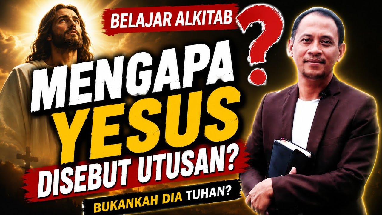 Mengapa Yesus Disebut Utusan? (Inkarnasi Yesus) Yoh 1:14, Belajar Alkitab, Pdt Sigit Widodo