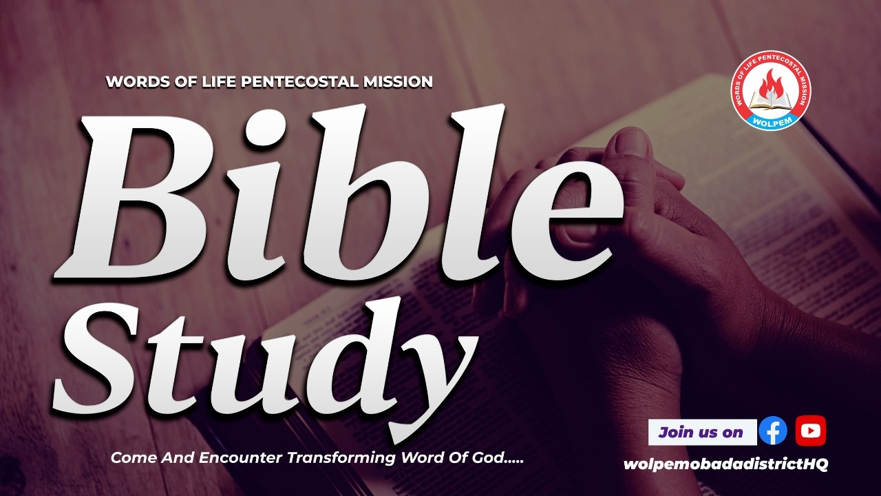 BIBLE STUDY