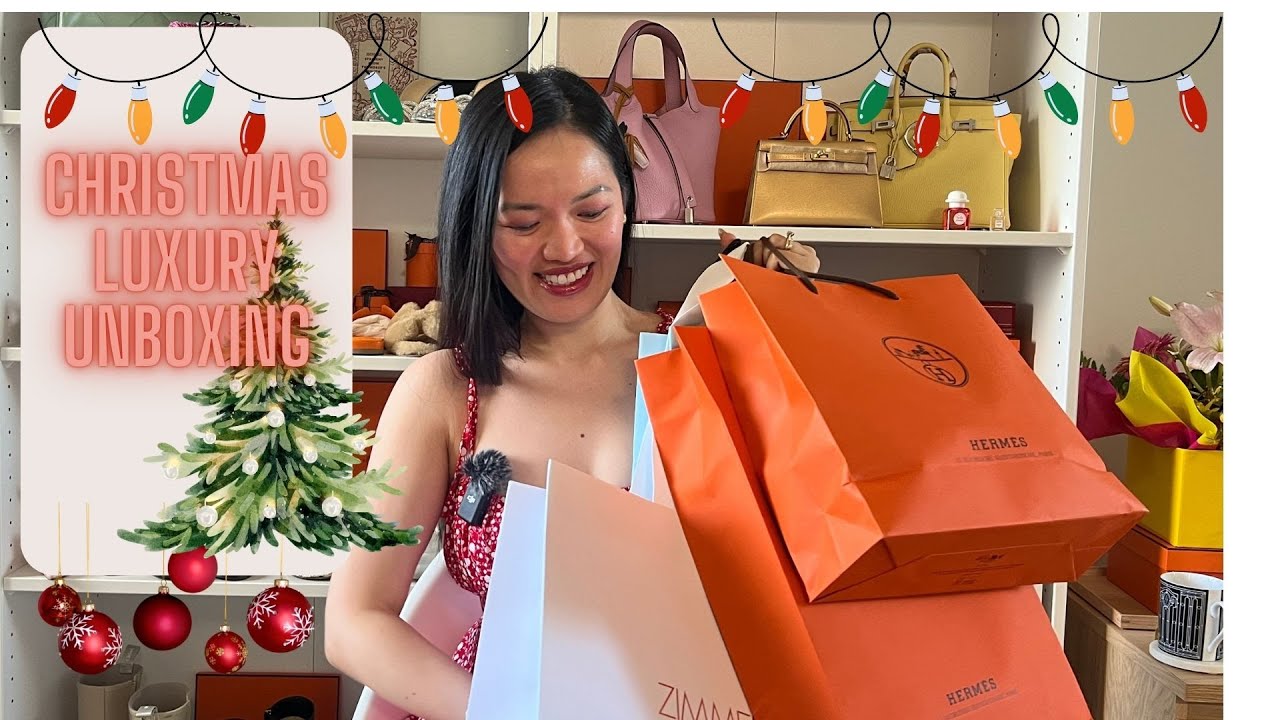 Christmas unboxings- Hermes wishlist, zimmermann and new brands