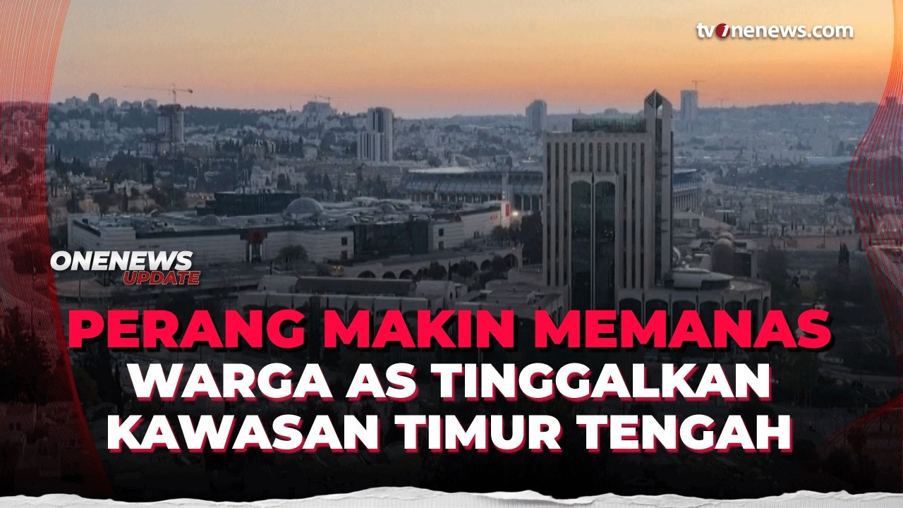 Di Bawah Bayang-bayang Konflik, 9.000 Warga Amerika Tinggalkan Timur Tengah | OneNews Update