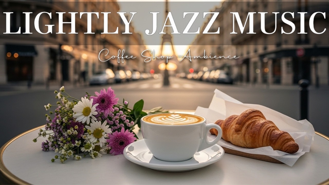 Relaxing Coffee Time ☕ Smooth Jazz & Bossa Nova Cafe Playlist for Study, Reading & Deep Focus