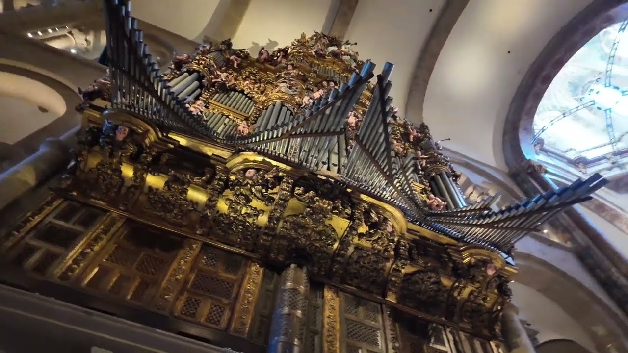 Cathedral in Santiago de Compostela, April 2024
