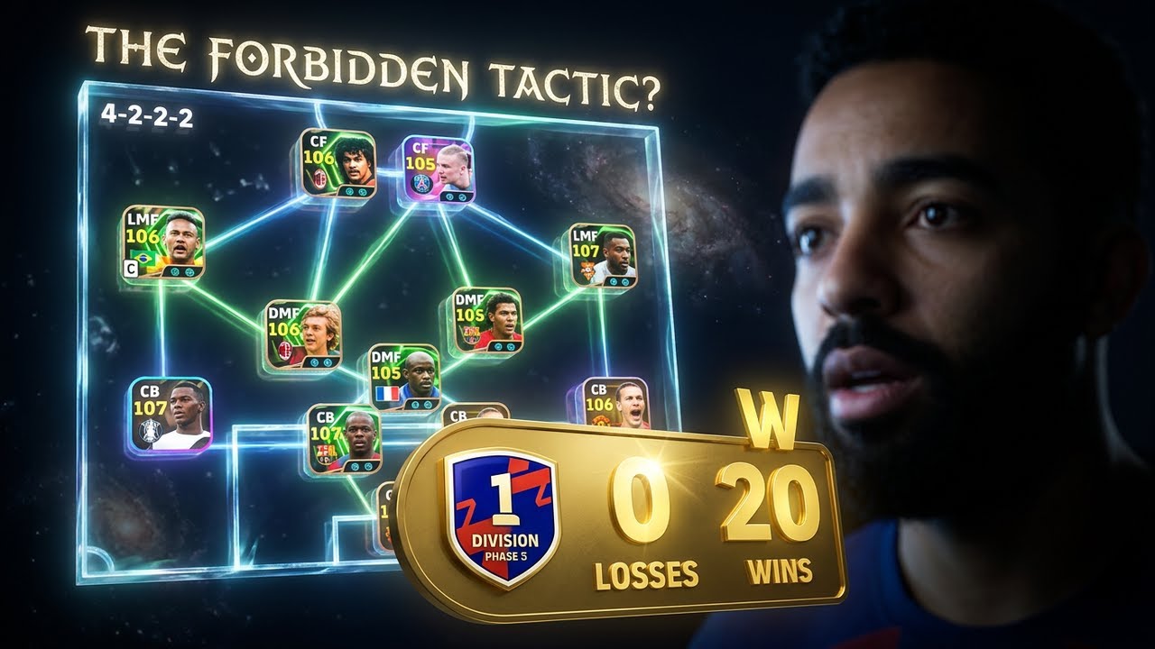 I RECREATED crazy Formation 9al Games used to Rank Division 1 | WITH ZERO LOSSES / efootball mobile