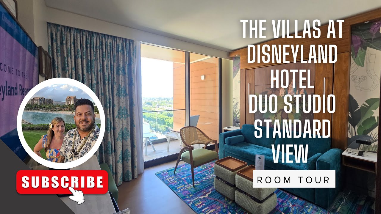 Disneyland Hotel Villas: Inside the Duo Studio Room Tour - Standard View