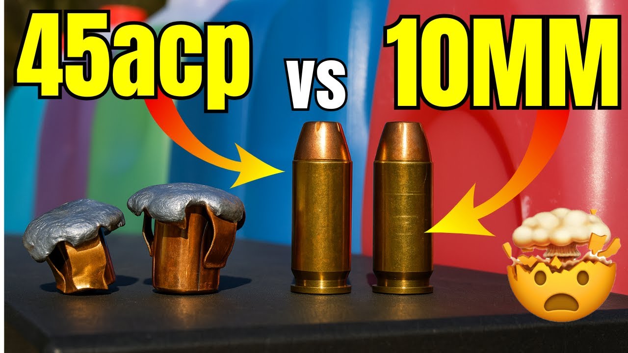 10 мм против 45 ACP: настоящий победитель меня ШОКИРОВАЛ…