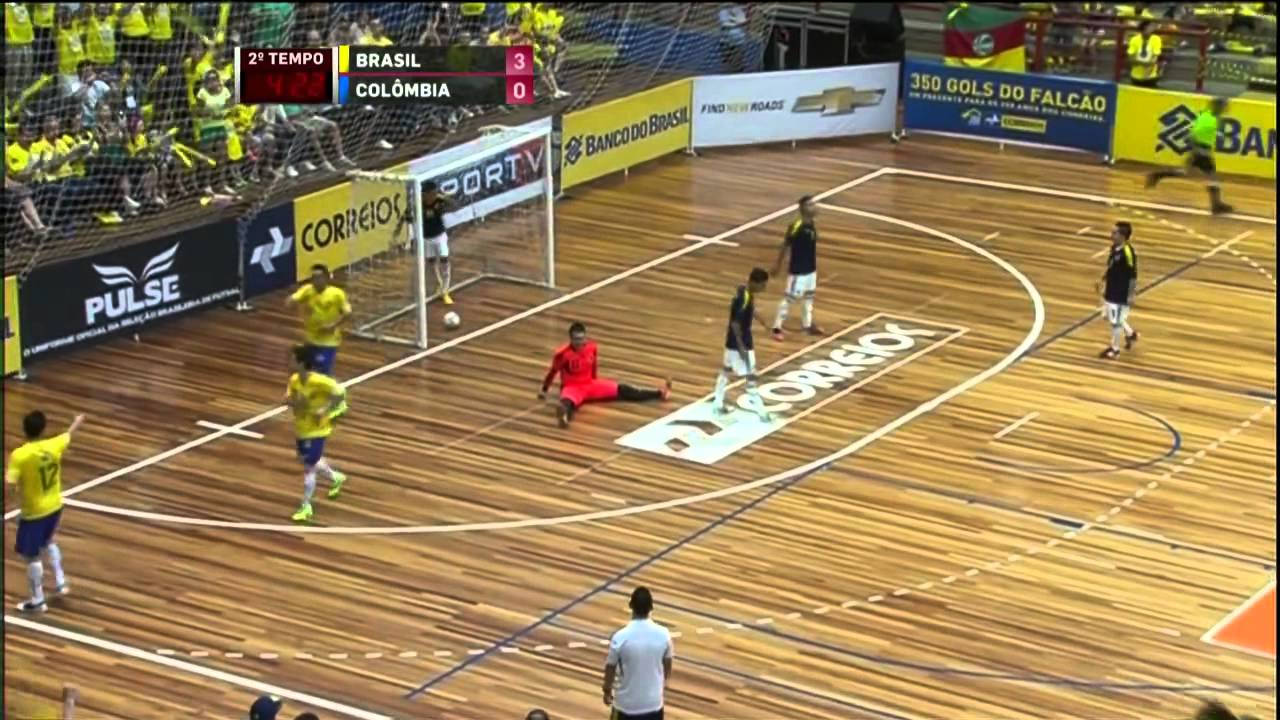 Futsal(FINAL) Brasil 4 x 1 Colômbia - Campeão Copa Intercontinental Futsal 2013