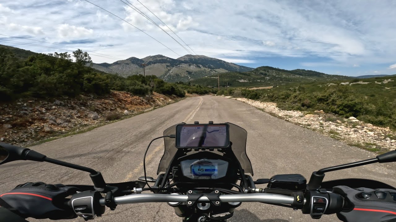 Road Trip to Central Greece - Part 1 | Moto Guzzi  V85TT