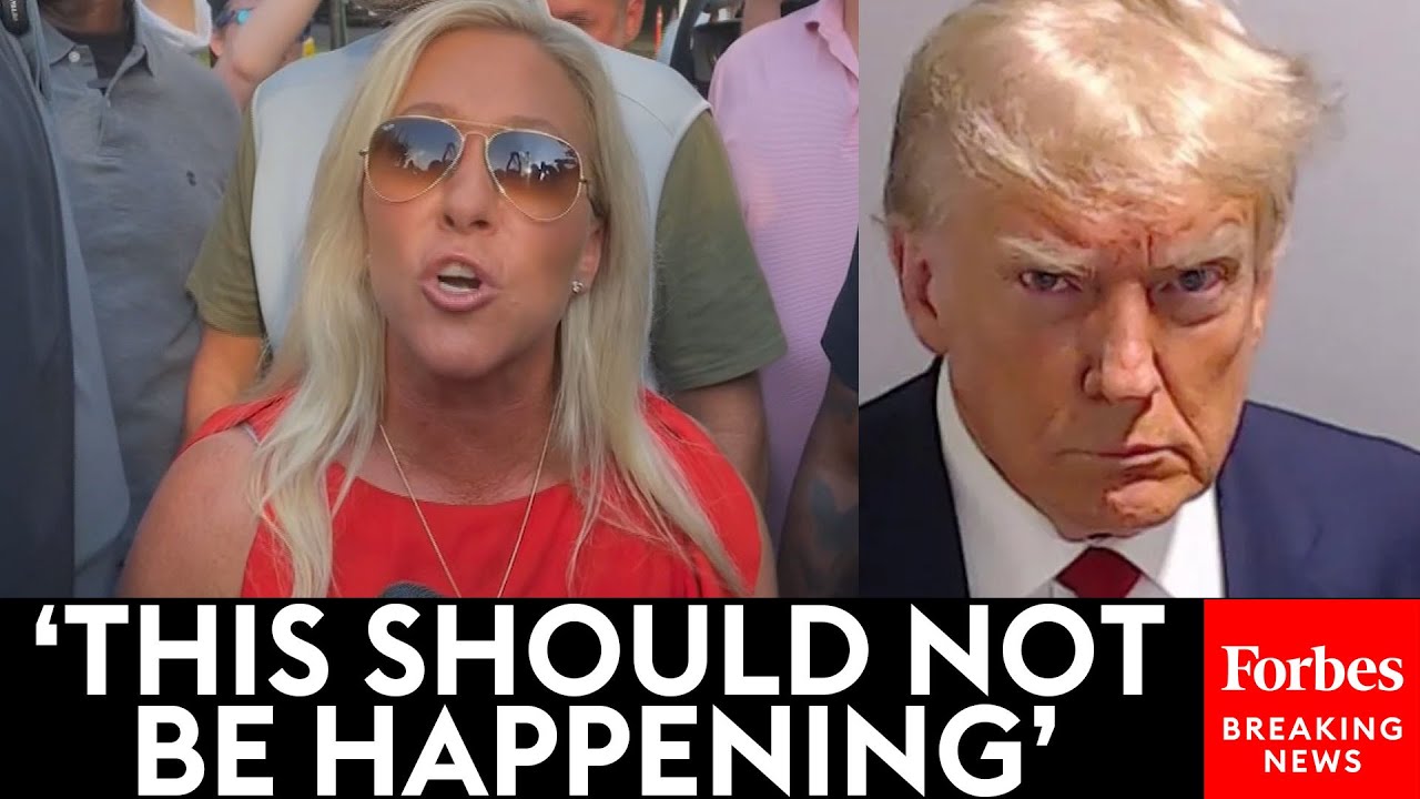 Marjorie Taylor Greene Explodes On Fani Willis, Biden Over Trump Arrest In Georgia