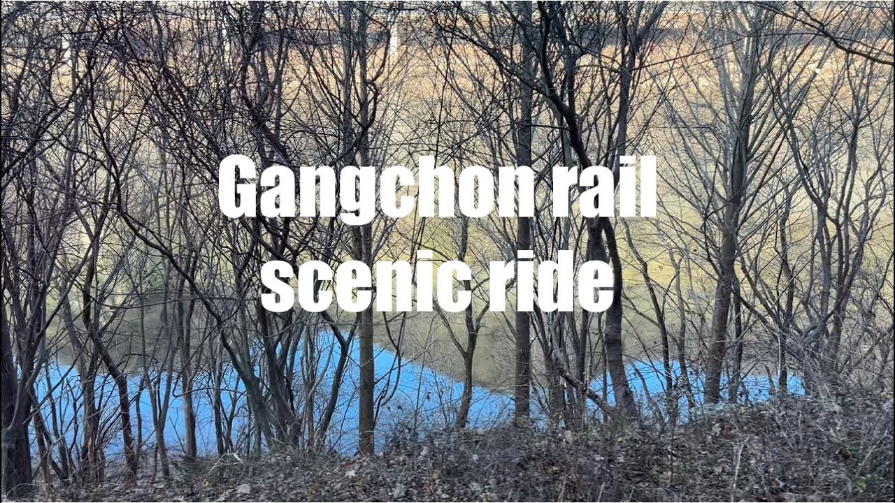 Gangchon Rail Romance Train ride 