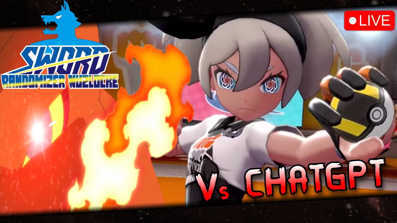 Pokemon Sword, but ChatGPT is making is harder!