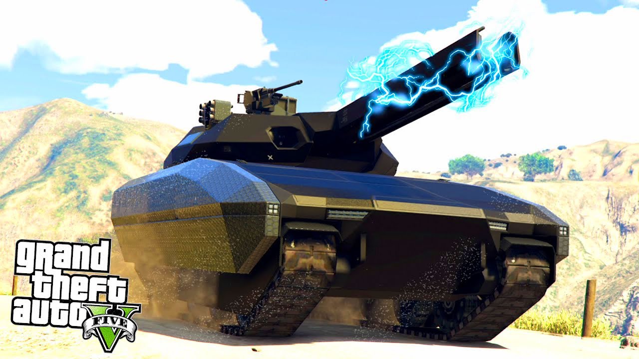 НА ТАНКЕ В ПОЛИЦЕЙСКИЙ УЧАСТОК GTA 5 ONLINE ГТА 5