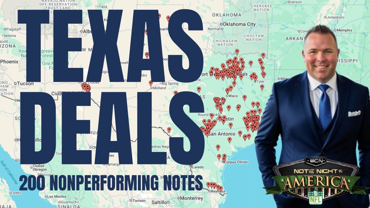 For Sale: 219 Texas Nonperforming Notes