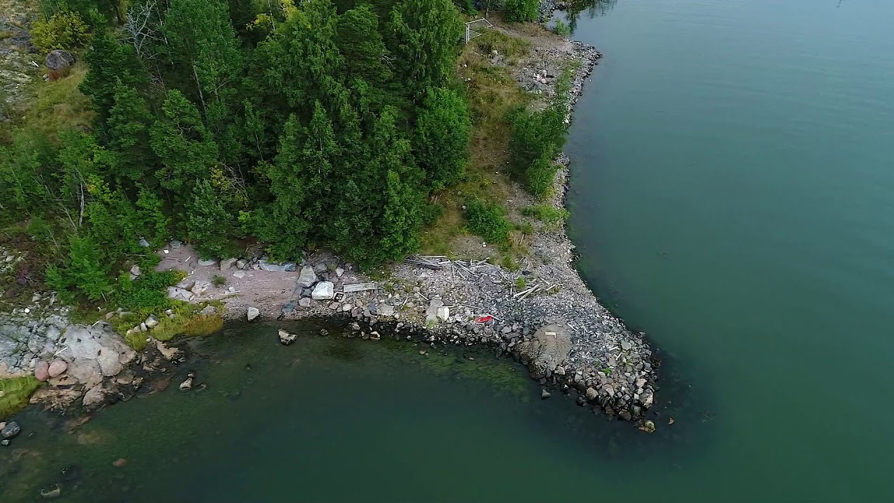 Kruunuvuorenranta Haakoninlahden rantaviiva