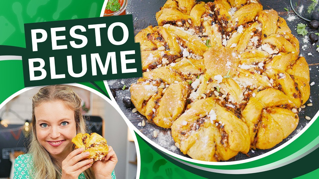 Richtig leckeres Pesto Blume Rezept