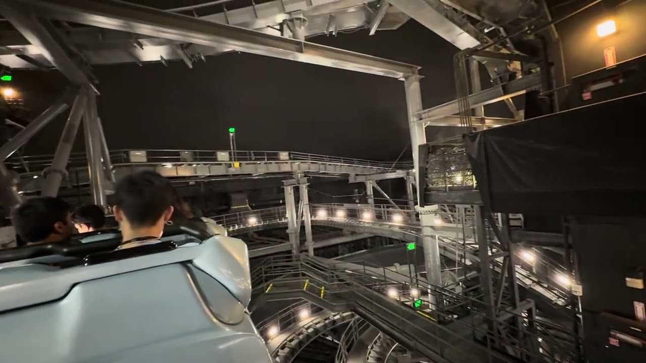 Space Mountain lights on Disneyland 2026