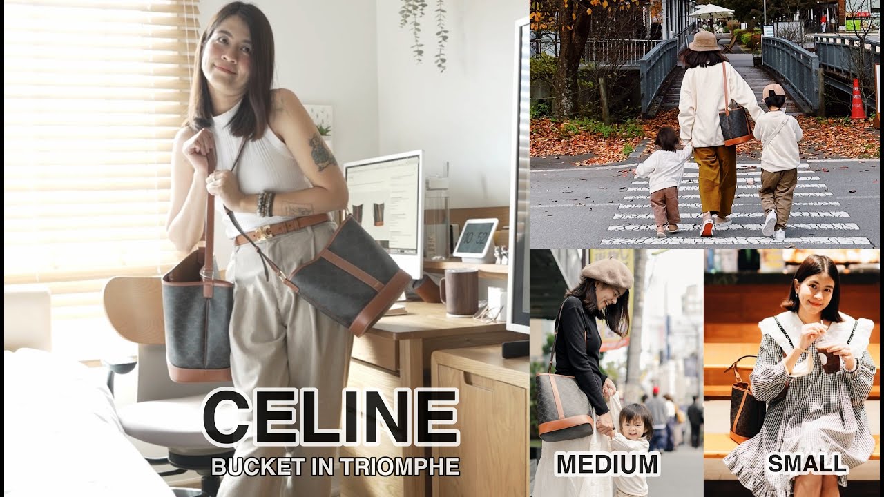 CELINE TRIOMPHE CANVAS SMALL or MEDIUM