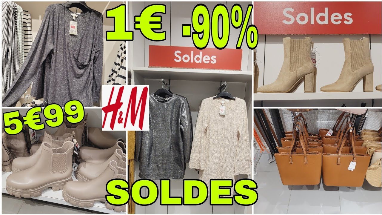 💣💡 H&M SOLDES JUSQU'À - 90% 25.01.24 #H&m #solde2024 #soldes #bonsplans #bonsplans #mode