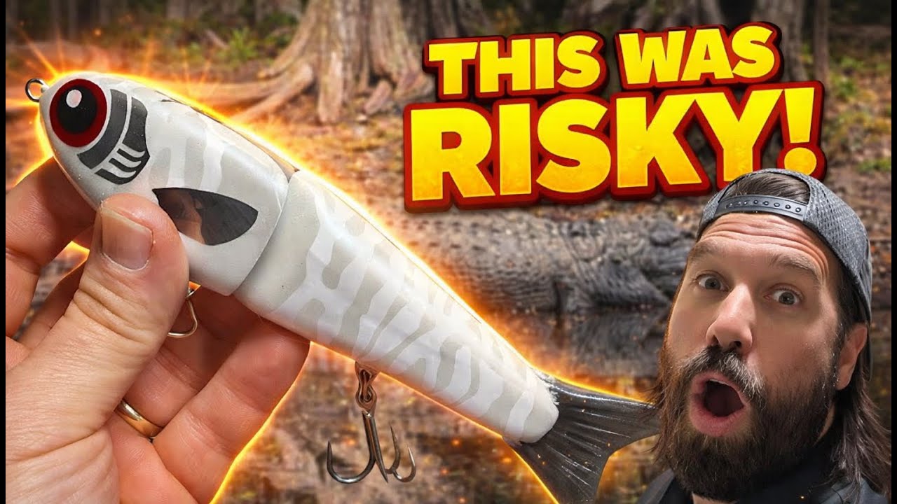 I Built a Glide Bait for Monster Bass. I Found Bigger Monsters.