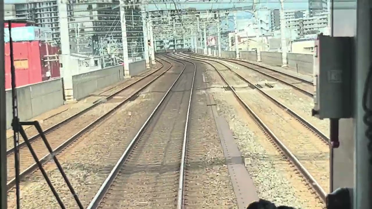 京阪電車　複々線　京橋から2