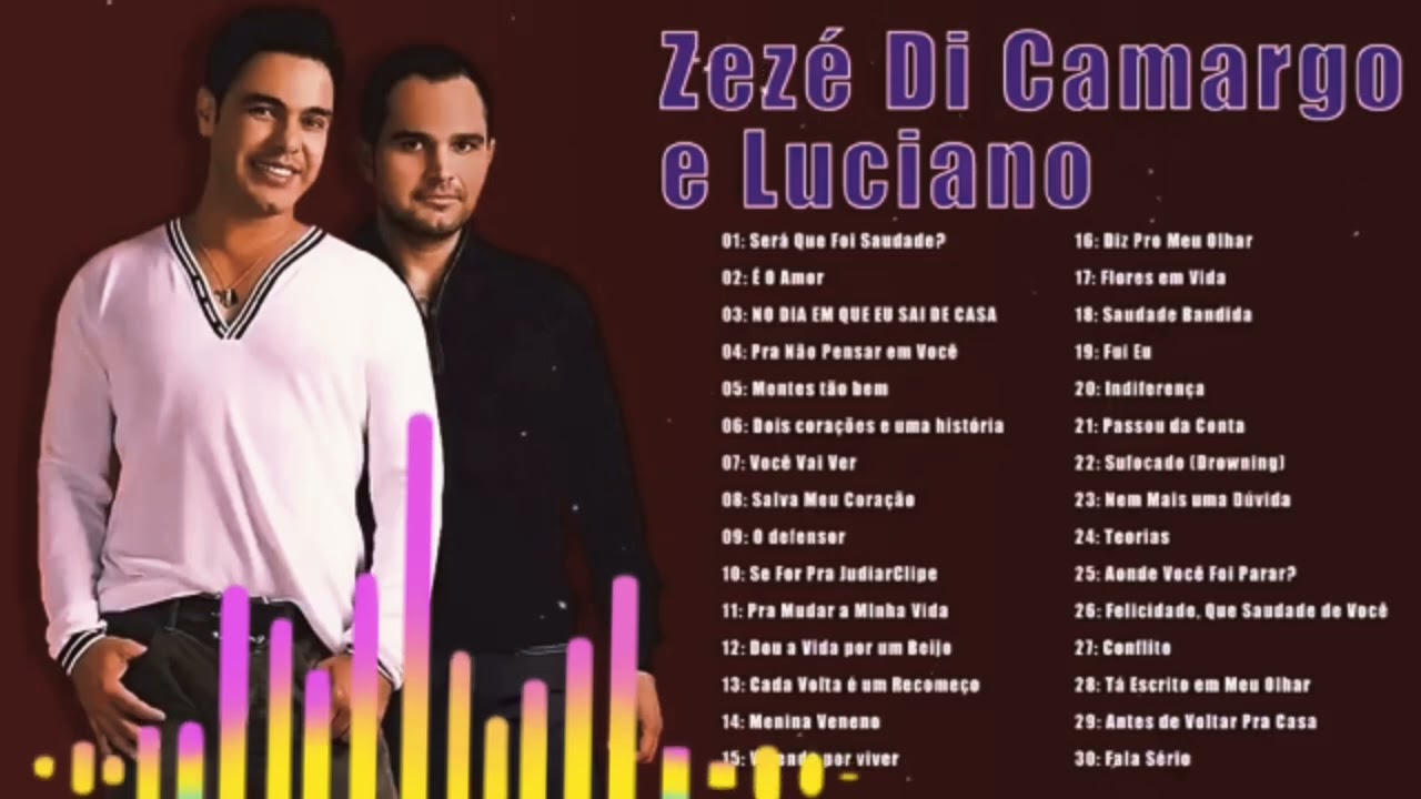 Zezé di Camargo & Luciano escutei e já Amei 😍👏