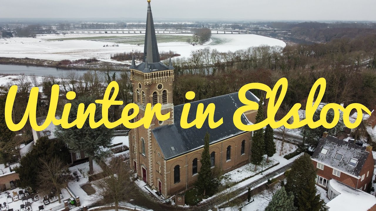 133 - DJI Mini 2 - Winter in Elsloo