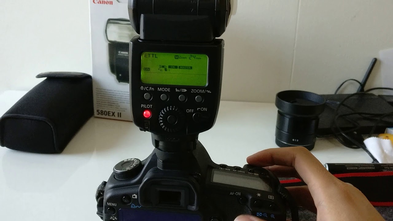 Testing Canon 580ex II