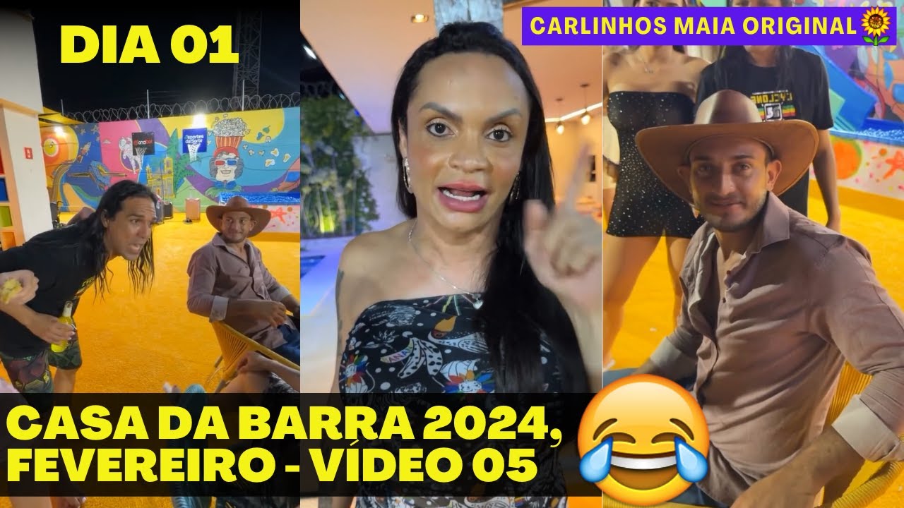 VAI SER CORNA | DEU UMA CONFUSÃO, ELE DEU EM CIMA DE TODO MUNDO! 😂😂 | CARLINHOS MAIA 🌻