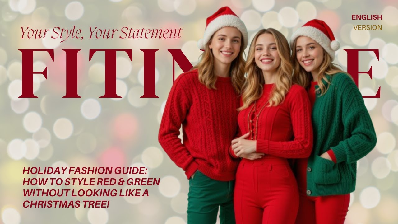 Holiday Fashion Guide: How To Style Red & Green Without Looking Like A Christmas Tree