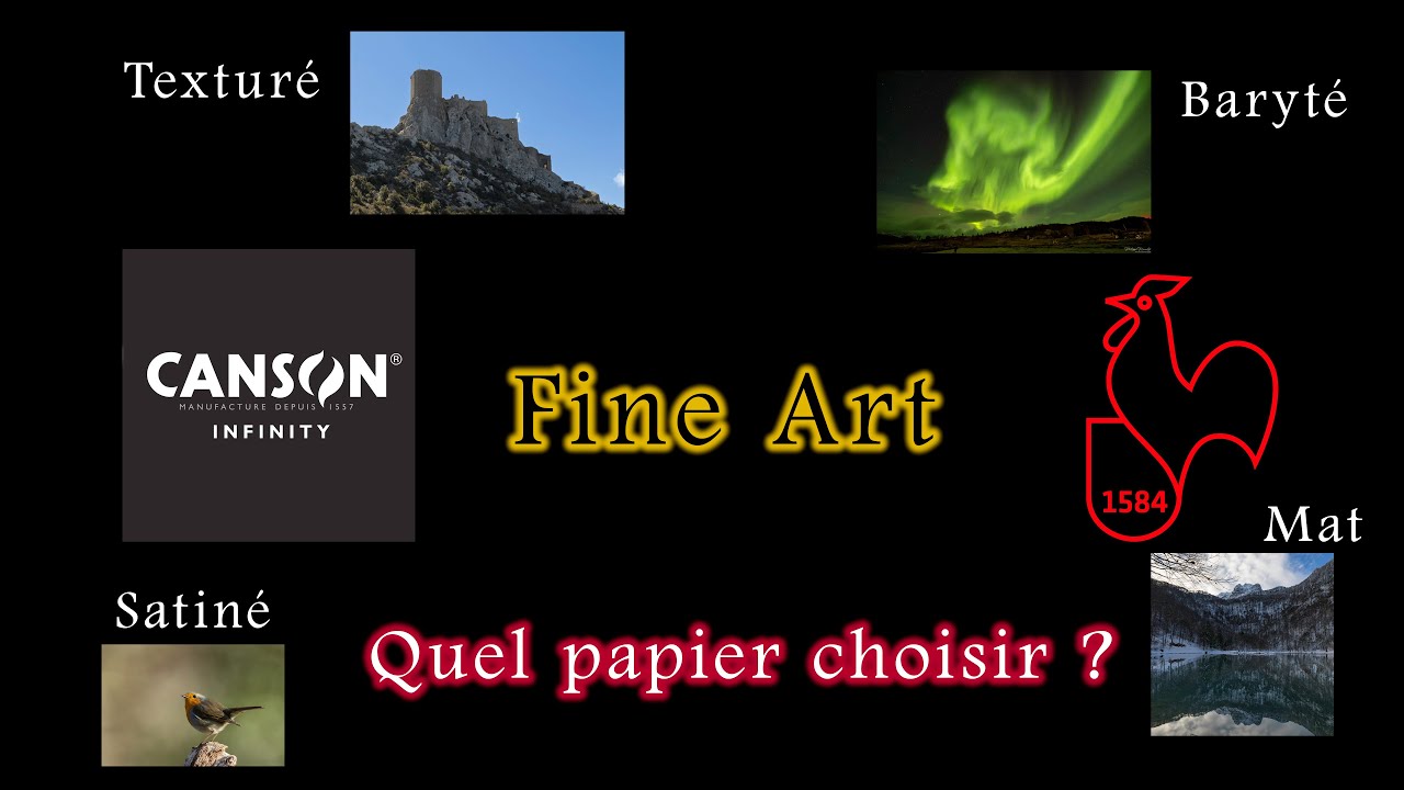 Canson ou Hahnemühle : quel papier Photo Fine Art choisir ?