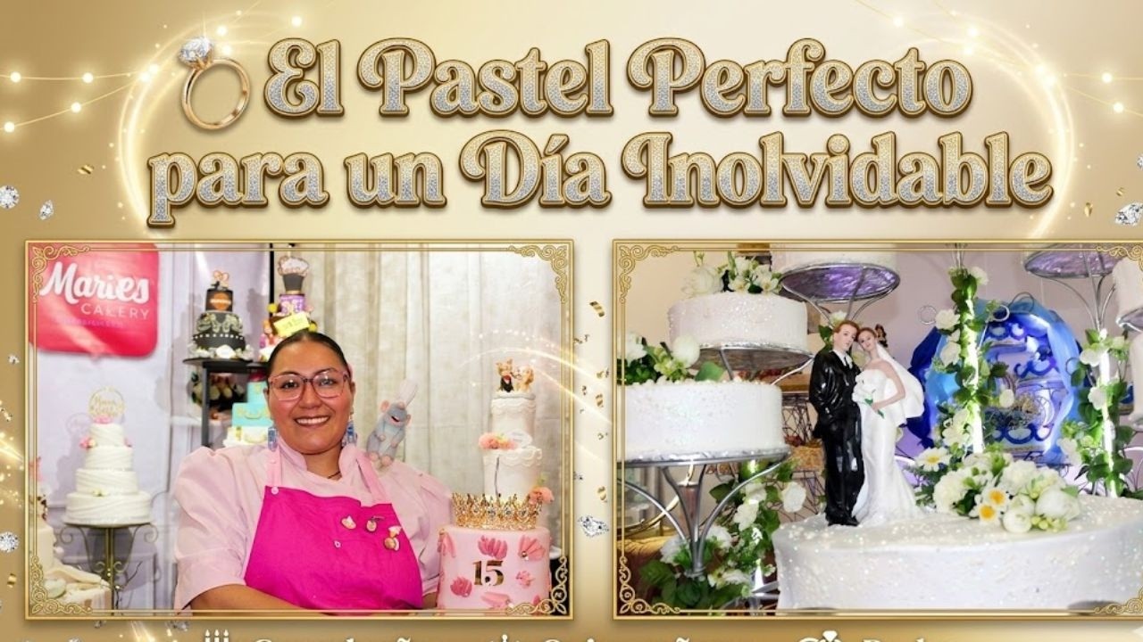 los mejores pasteles para tu boda o xv años 🎂🎉