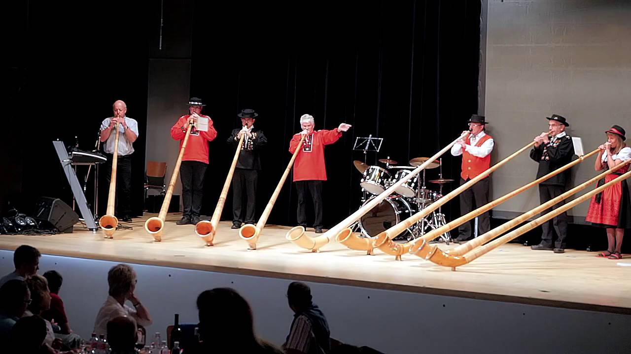 CD Taufe vom 28. Mai 2016 Alphorntrio Beny Lüthy (kurze Ausschnitte)