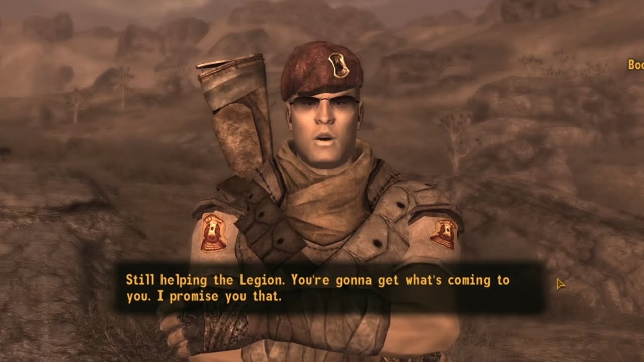 Boone’s Legion headhunter ending (Unique Legion ending)