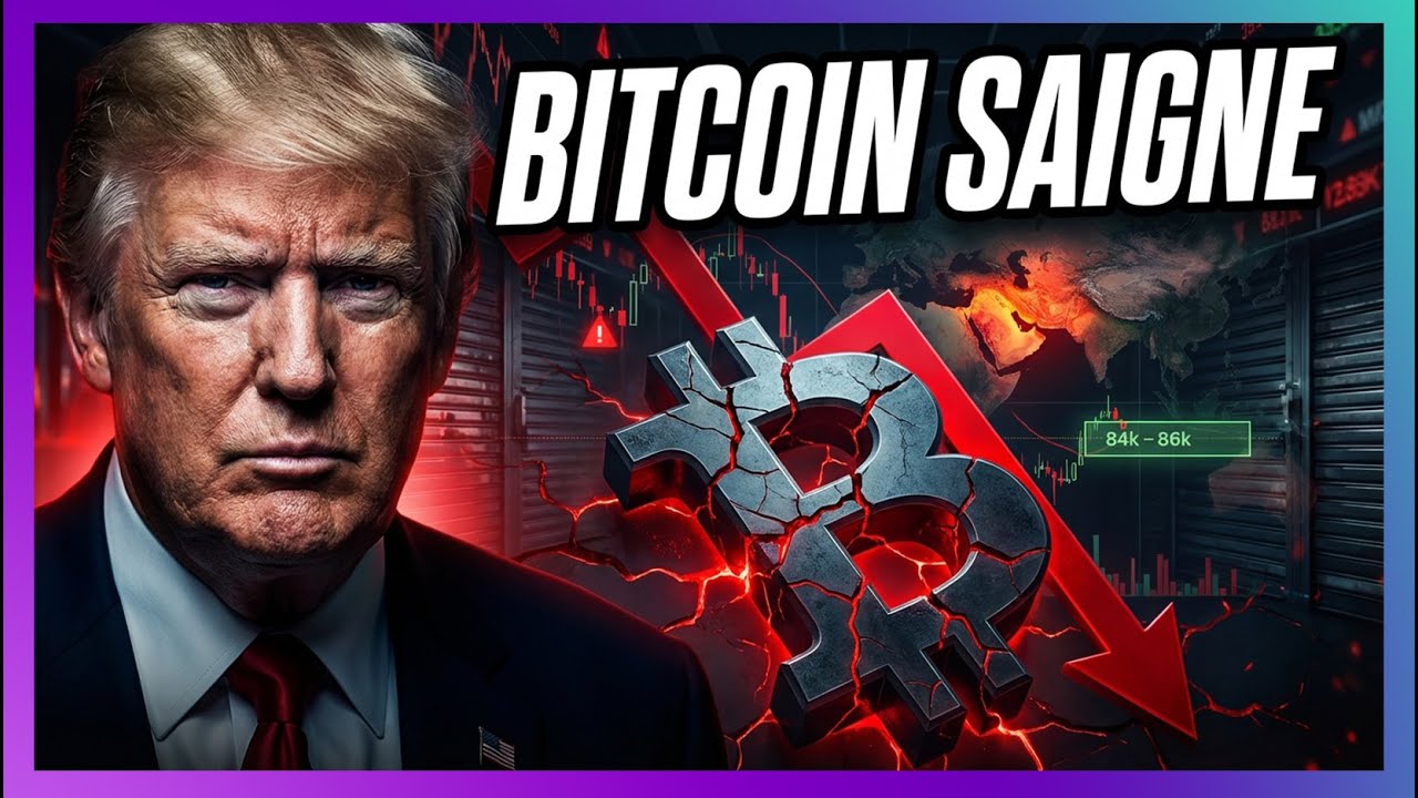 🚨🩸 Chute des Cryptos : Direction 70 000$ pour BTC ? Ce qu'il faut savoir !
