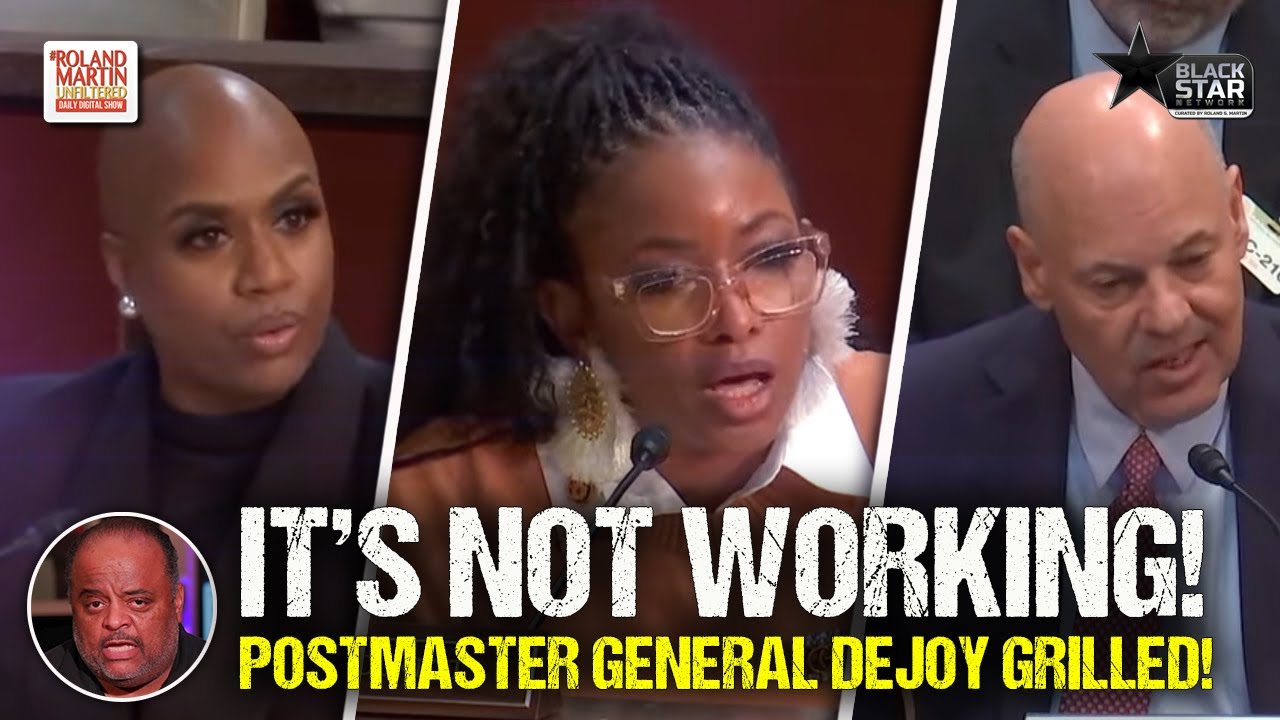 It's 'Not Working': Crockett, Pressley ROAST Postmaster General DeJoy In HEATED Hearing On The Hill