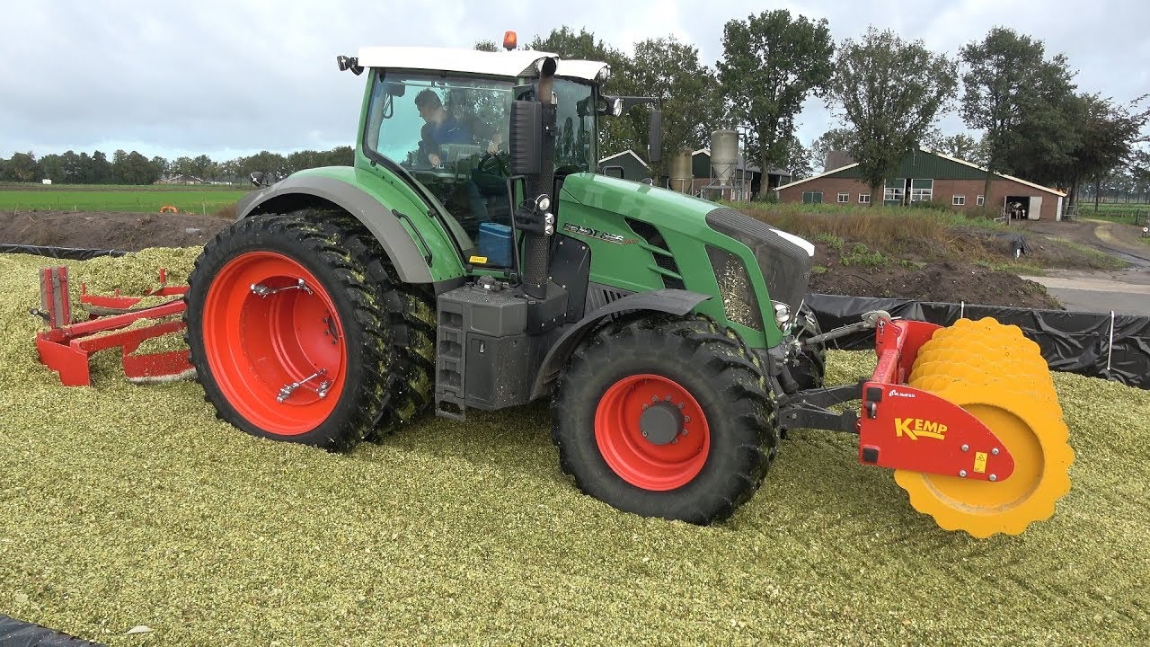 Mais inkuilen bij Veerenhuis door Folbert en loonbedrijf Holland Agri Service - Deel 3 (2019)